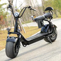 Harley phía trước và phía sau giảm xóc hai bánh xe lốp rộng pin xe điện vào một đôi pin lithium chì-axit xe máy điện ghế đệm xe đạp điện 3 bánh