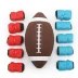 Junior football 3rd trẻ em trò chơi cờ bóng đá bóng đá Mỹ inflatable bóng để gửi lưới túi bơm