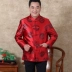 Bộ đồ Tang mới mùa đông 2017 theo phong cách châu Âu XOS110A264-6601 Yuan Fu cộng với bộ đồ cashmere Tang
