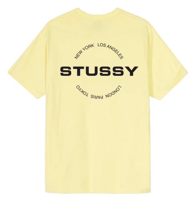 Stussy tide бренд Stucy's множество хлопковых футболок с круглым вырезом и short-sleeved снимок без возврата Canadian покупок
