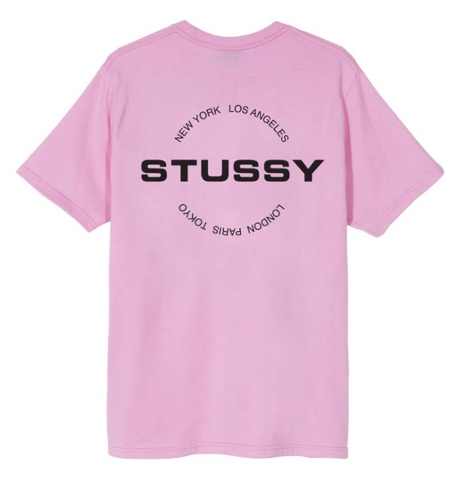 Stussy tide бренд Stucy's множество хлопковых футболок с круглым вырезом и short-sleeved снимок без возврата Canadian покупок