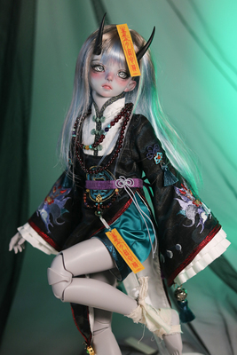 taobao agent BJD three -point baby clothes Chinese -style strange style small zombie clothing 