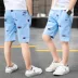 Trai quần short mùa hè 2018 mới trẻ em Hàn Quốc cotton phần mỏng năm quần trong các trẻ em lớn quần âu mặc quần baggi bé gái Quần