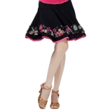 Квадратная танцевальная юбка летняя новая цветочная марля, сшивая большая юбка, танцевальная танце