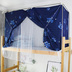 Giường đơn giản màn chống muỗi tích hợp 1,2 m sinh viên ký túc xá rèm phòng ngủ nữ gió thấp hơn giường thoáng khí xung quanh giường 幔 Bed Skirts & Valances