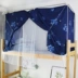 Giường đơn giản màn chống muỗi tích hợp 1,2 m sinh viên ký túc xá rèm phòng ngủ nữ gió thấp hơn giường thoáng khí xung quanh giường 幔