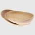 Thuyền gỗ cao su loại gỗ rắn món ăn phong cách Nhật Bản gỗ thuyền gỗ khay để ấm chén Tấm