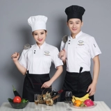 Шеф-повар костюмы с коротким рукавом дышащий ресторан большой размер пекарь