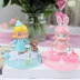 Fairy Angel Doll Điện thoại di động Chủ Epoxy Tự làm Hoàn thành Epoxy Hoàn thành Bàn để bàn Đặt trang trí nhỏ Dễ thương - Trang trí nội thất trang trí phòng khách đẹp Trang trí nội thất