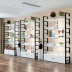 Tủ trưng bày tủ trưng bày tủ có ngăn kéo làm móng tay tủ sàn Châu Âu hiện đại tối giản kệ cửa hàng giày Kệ / Tủ trưng bày