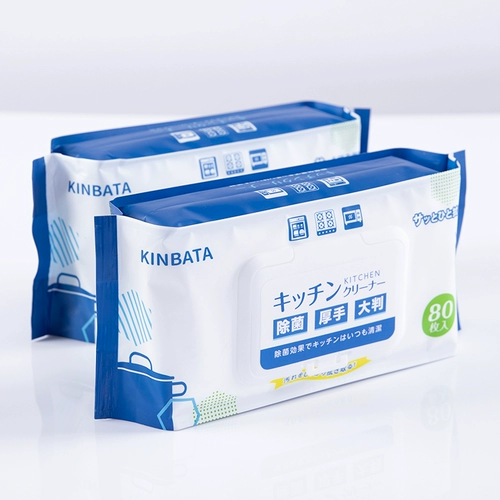 БЕСПЛАТНАЯ ДОСТАВКА Япония Kinbata Kitchen Wet Paper Paperfelive, чтобы удалить масляную пумку 80 стерилизации и утолщенной одноразовой ткани