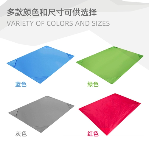Детский сверхлегкий портативный водонепроницаемый коврик для приставной кровати для кемпинга, ткань оксфорд