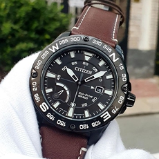 Япония и Южная Корея часы 代购西铁城citizen指南针动力指示防水光动能手表男aw7045-09e