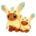 Pokemon Pokemon Plush Đồ chơi Moon Elf Ibbe Bayer Fire Water Ice Thunder Plush Doll - Đồ chơi mềm đồ chơi mềm cho bé Đồ chơi mềm