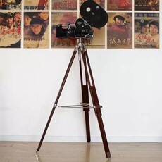 Камеры 西洋古董德国阿莱arriflex16毫米16mm老式电影胶片摄影机带木脚架