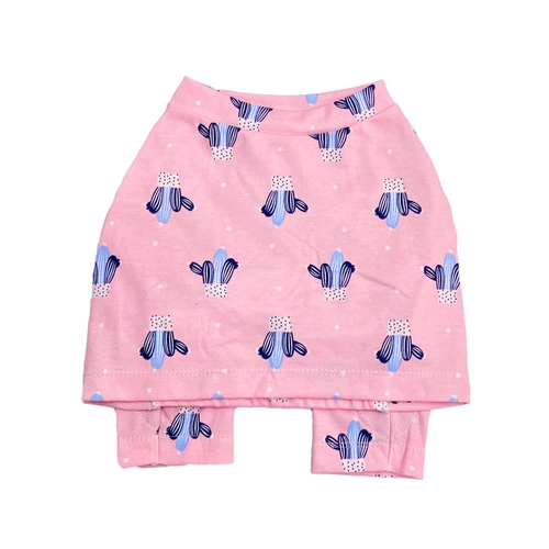 [Распродажа] Полосатые налокотники с длинными рукавами для средних и крупных собак, летняя повседневная одежда с фруктами и радужной радугой.