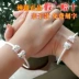 Hello kitty Hello Kitty khai trương vòng tay bạc 990 sterling mẫu nữ Nhật Bản và Hàn Quốc vòng tay phong thủy Vòng đeo tay Cuff
