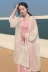Mùa hè Hàn Quốc phiên bản của chic loose slim casual hoang dã ren màu rắn dài kem chống nắng voan cardigan phụ nữ