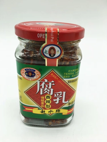 Бренд Ganshui Chongking Sichuan Sichuan Sickcy Spicy Tofu Tofu Tofu под красным клыком Fang Fang Fang Farm Farm Milk 210g