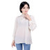 Mùa xuân hè 100 lụa tơ lụa chạm đáy áo pyjama áo dài tay ngoài mặc hoa thêu thủ công cỡ lớn - Pyjama đồ bộ thể thao Pyjama