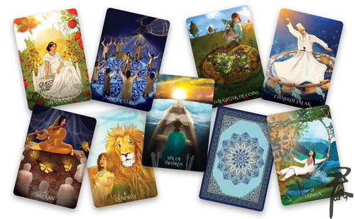 Подходит Sufi Tarot Sophota Carolo Card Card