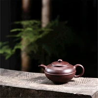 Yixing Dingshan Zisha nồi handmade chính hãng dân gian nổi tiếng nghệ sĩ tất cả handmade Wang Qiang dòng vòng nồi đất nung