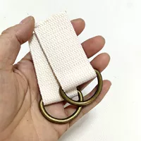 Бен белая полиэфирная ватная полоса 3,2 см медного металла D Закротка D