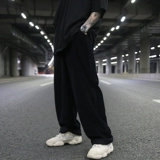Ретро вельветовые штаны для отдыха подходит для мужчин и женщин в стиле хип-хоп, свободный крой