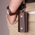 Túi chìa khóa da của nam giới eo túi lưu trữ chính túi nhỏ phụ nữ nhỏ của đơn giản thời trang công suất lớn túi chìa khóa Trường hợp chính