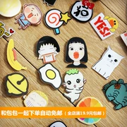 Nhật Bản Phong cách Harajuku Huy hiệu acrylic Hàn Quốc ulzzang Phim hoạt hình dễ thương Trâm Pin Phụ kiện túi mềm - Trâm cài