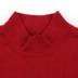 Đỏ ni ấm đồ lót tinh khiết bông phụ nữ bông áo len giữa và cũ nửa cao cổ áo xl lỏng mùa thu quần phù hợp với Phù hợp với nóng lên