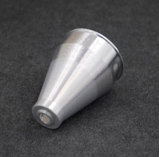 Плафон 真空电镀802手电配件57.5 x 41.5x7mm光面聚光铝合金远射反光灯杯