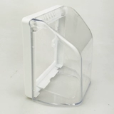 Тип 86 плюс высокий прозрачный ящик с водонепроницаемой коробкой для водонепроницаемого выключателя для специальной водонепроницаемой крышки может быть установлен с 86 темными розетками