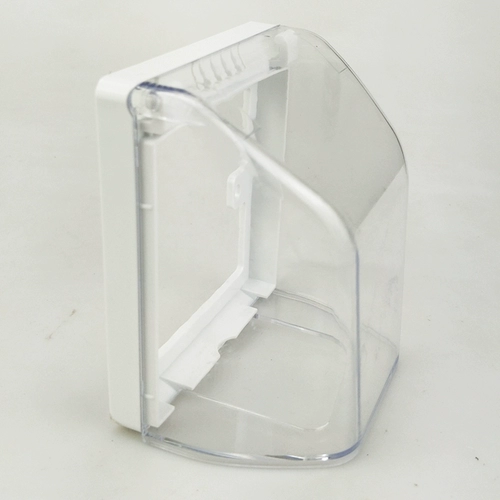 Тип 86 плюс высокий прозрачный ящик с водонепроницаемой коробкой для водонепроницаемого выключателя для специальной водонепроницаемой крышки может быть установлен с 86 темными розетками