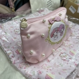 Японская система хранения из жемчуга, розовая сумка с бантиком