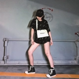 FKXGSS Support Line Brand Take Me With You Contriquely Cross -Canvas Canvas Simbag Base Three -Color