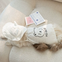 Белые штаны, шапка, пижама, эффект подтяжки