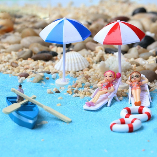 Симпатичный морской ветер Микро -земляные аксессуары Маленькие украшения аквариум аквариум аквариум озеленение экологическая бутылка декоративная креативная цилиндра