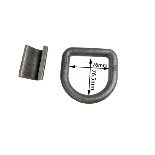 Сварка D -Тип Трейлер -Трейлер Трейлер Крюк Трейлер Аксессуар Кольцевой крюк Крюк ковцовый кольцо D -обработка 5,4 тонны