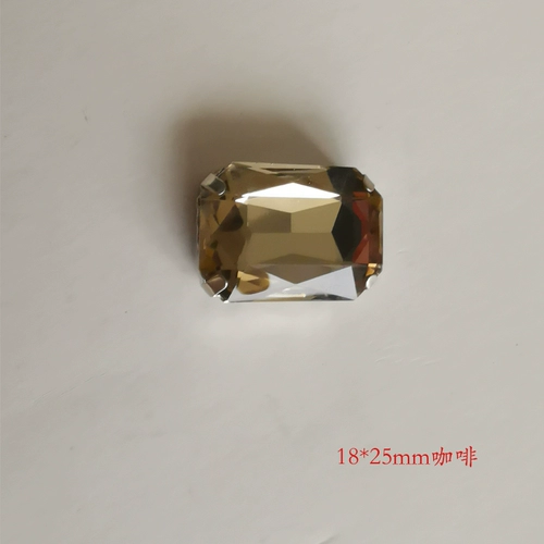 Прямоугольный стеклянный аксессуар для волос, аксессуары, 18×27, 18×27мм