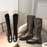 Эластичные высокие сапоги, 2020, по фигуре