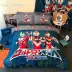 Trẻ em quilt cover đơn giản giường cotton bốn mảnh phim hoạt hình anime Superman cotton boy ba mảnh bộ đồ giường chăn ga tencel Bộ đồ giường bốn mảnh