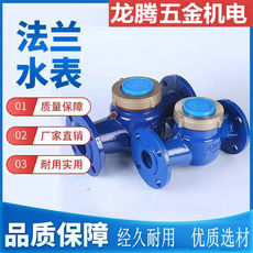Водосчетчик 铸铁旋翼式螺翼式法兰水表 可拆式湿式干式冷水表dn50/65/80/100