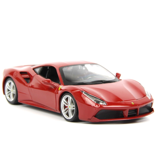Ferrari, гоночный автомобиль, реалистичная металлическая модель автомобиля, масштаб 1:24