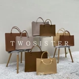 Модный вместительный и большой шоппер, сумка через плечо, в корейском стиле, делается под заказ, с печатью вашего логотипа