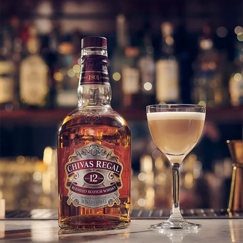 Chivas Chisten 12 лет Scotterol Whiskey Base Cocktail 700 мл Британская подарочная коробка