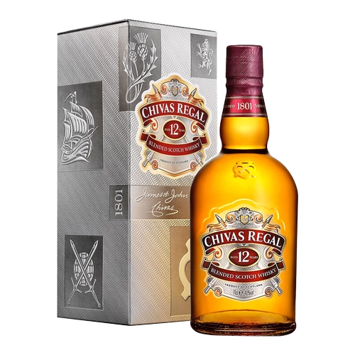 Chivas Chisten 12 лет Scotterol Whiskey Base Cocktail 700 мл Британская подарочная коробка
