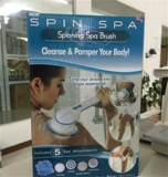 Новая водонепроницаемая электрическая массажная ванна с помощью Span Spa TV, мультифункциональная длинная ручка, втирание назад, купание для мытья лица устройства