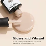 Моделировая гель -лак для ногтей 1 часть 15 мл обнаженного цвета.