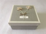 Квадратная подарочная коробка, коробочка для хранения, коробка для хранения, подарок на день рождения, в корейском стиле, простой и элегантный дизайн